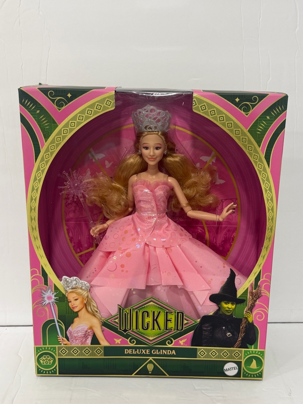 COLLECTIBLE MATTEL Wicked Movie DELUXE GLINDA Fashion Doll NIB